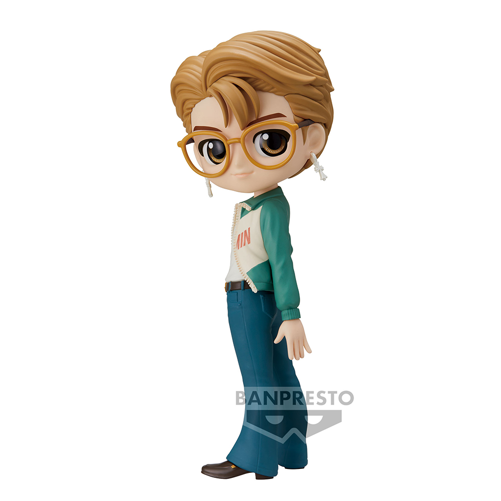 Banpresto TINYTAN Dynamite - Jin (BTS) - Q Posket Statuetta PVC 14cm, Licenza Ufficiale