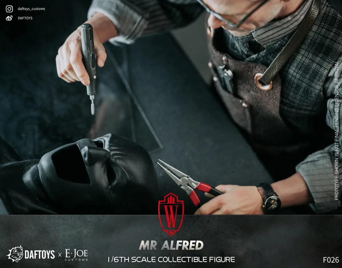 DAFTOYS X E.JOE Custom Mr. Alfred 1/6 Scale Action Figure F026