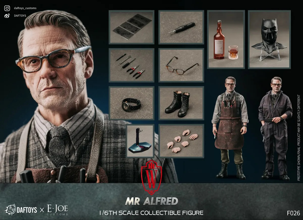 DAFTOYS Mr. Alfred 1/6 Scale Action Figure F026