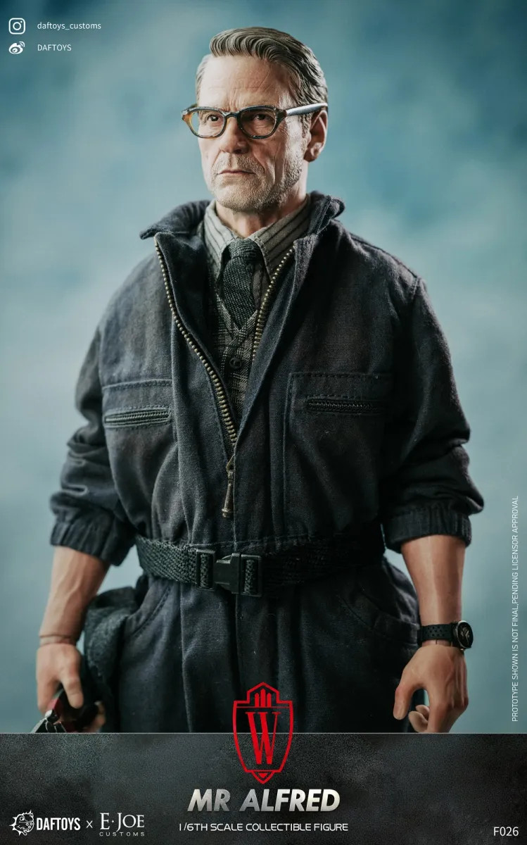 DAFTOYS X E.JOE Custom Mr. Alfred 1/6 Scale Action Figure F026