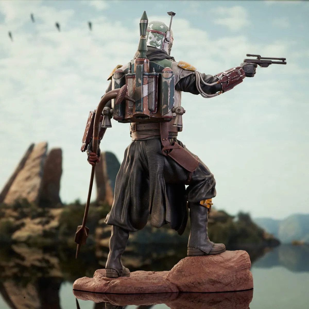 Star Wars buste Mandalorian 1/6 exclusif Gentle Giant 18 cm Limitéé 3000 Ex