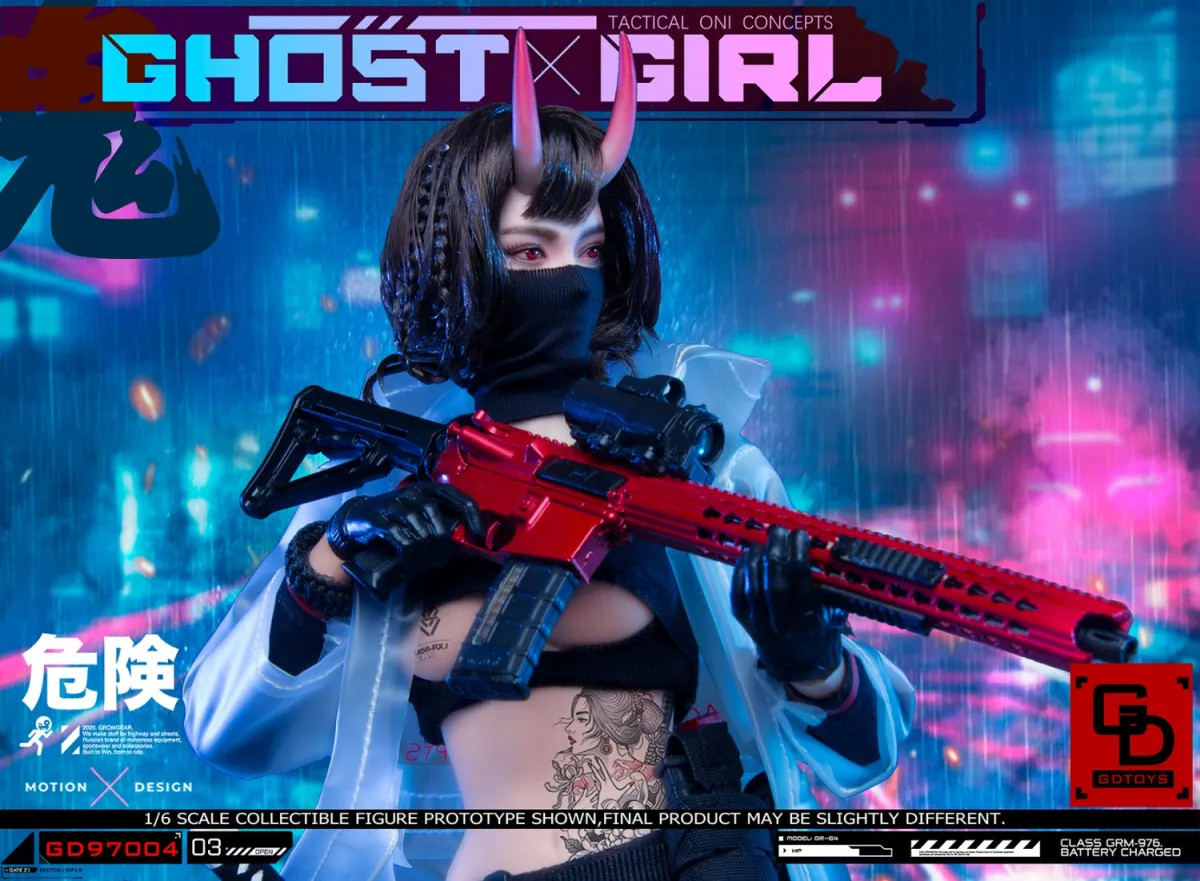 本物品質の FLAGSETxGDTOYS GDTOYS 1/6 1/6 - GHOST GIRL アクション