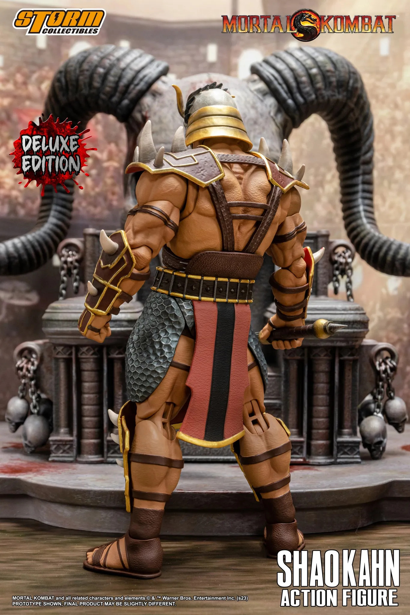 Mortal Kombat Shao Kahn statue  Statue, Character statue, Mortal kombat