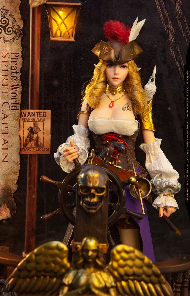 War Story Elf Pirate Captain Elsa 1/6 Scale Action Figure WS018A