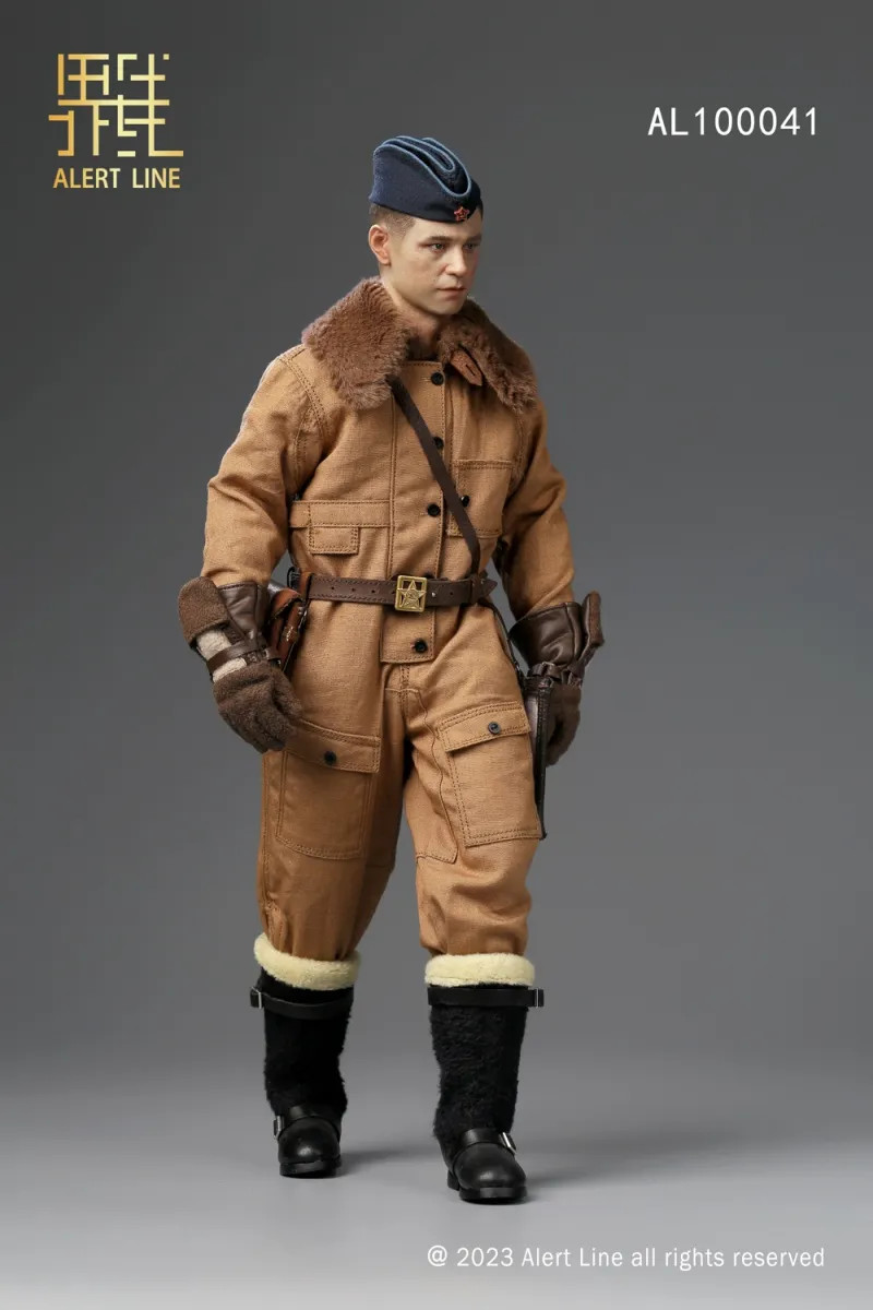 Alert Line WWII Soviet Air Force Ace Pilot AL100041