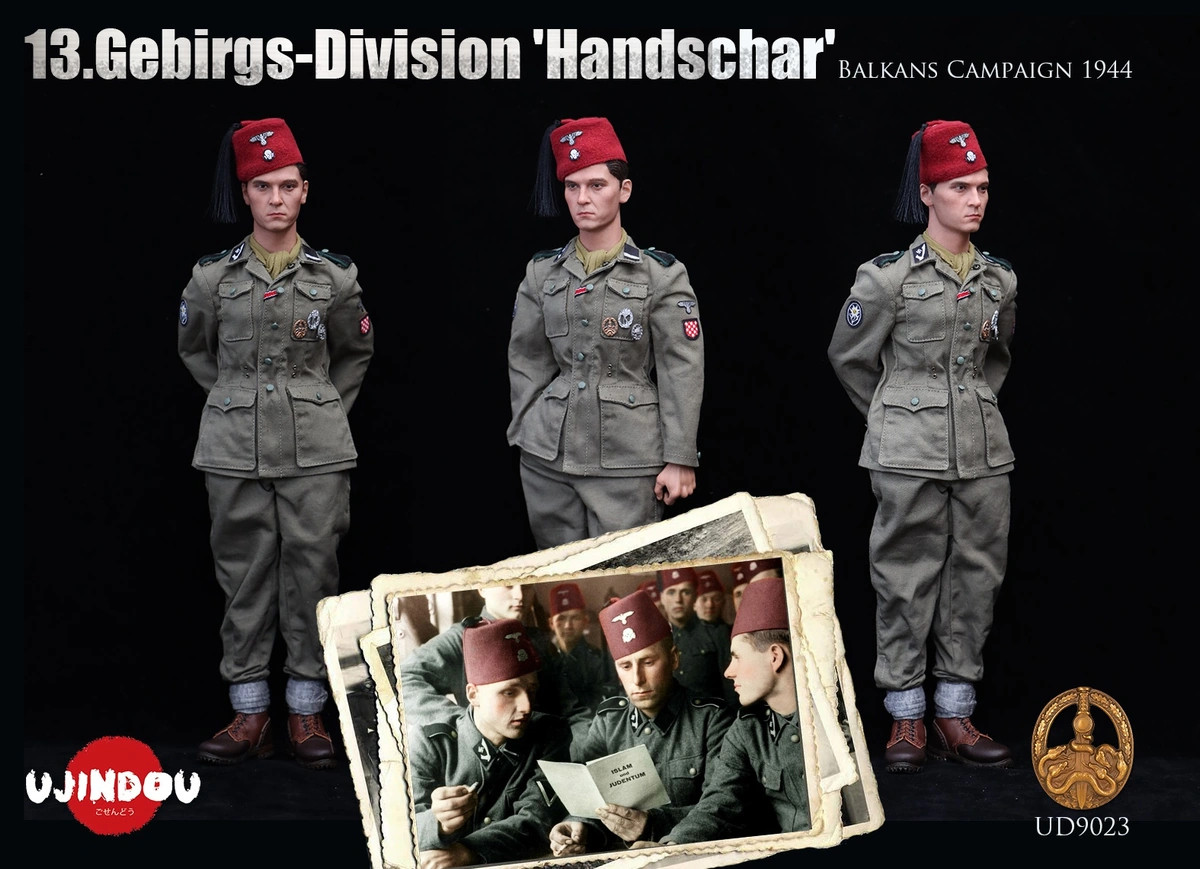 UJINDOU 13.Gebirgs-Division Handschar Pionier Balkans