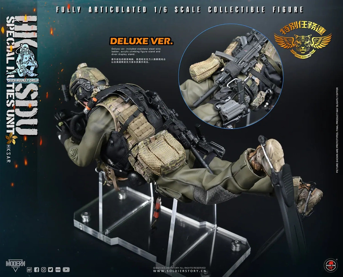 Soldier Story HK SDU Diver Assault Group Deluxe SS-132