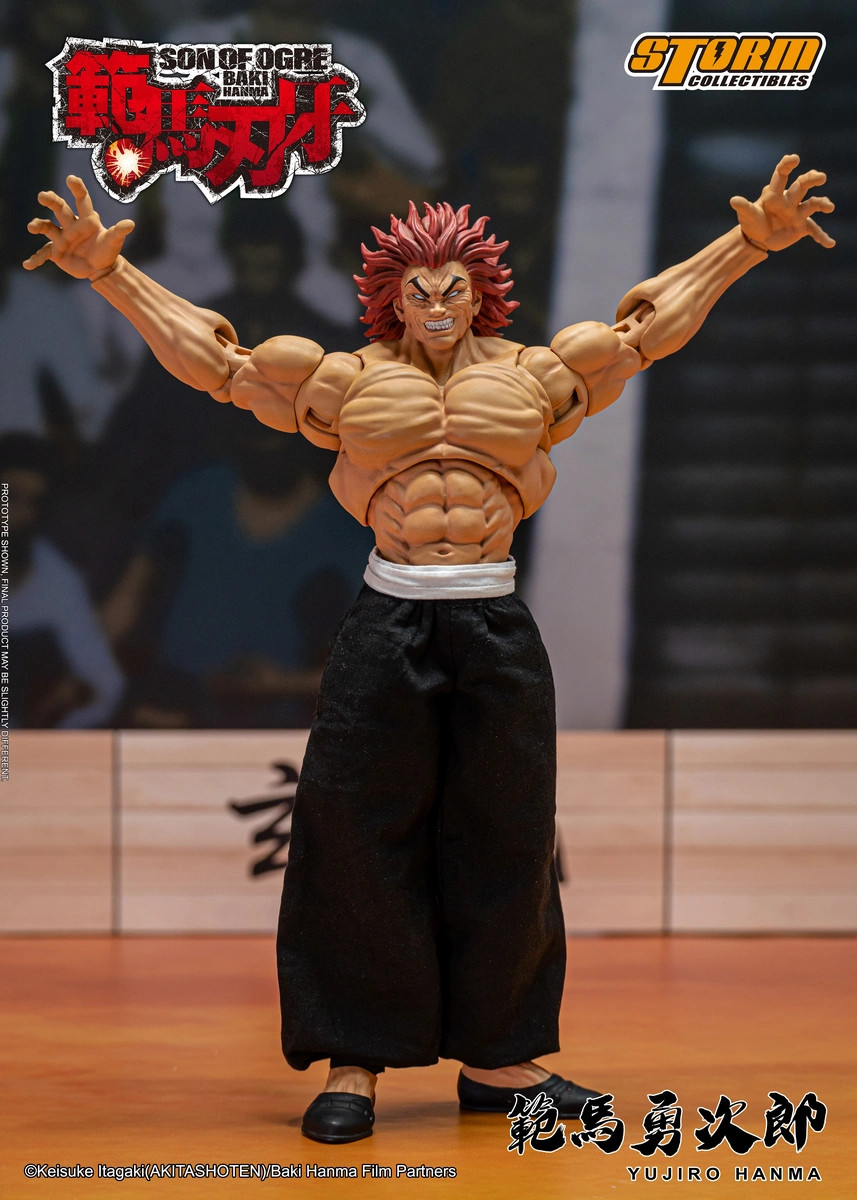 Baki Hanma Yujiro Figure Of Anime The Grappler Anime Figure Baki Hanma From  baki The Grappler Action Figure Collection Model - AliExpress