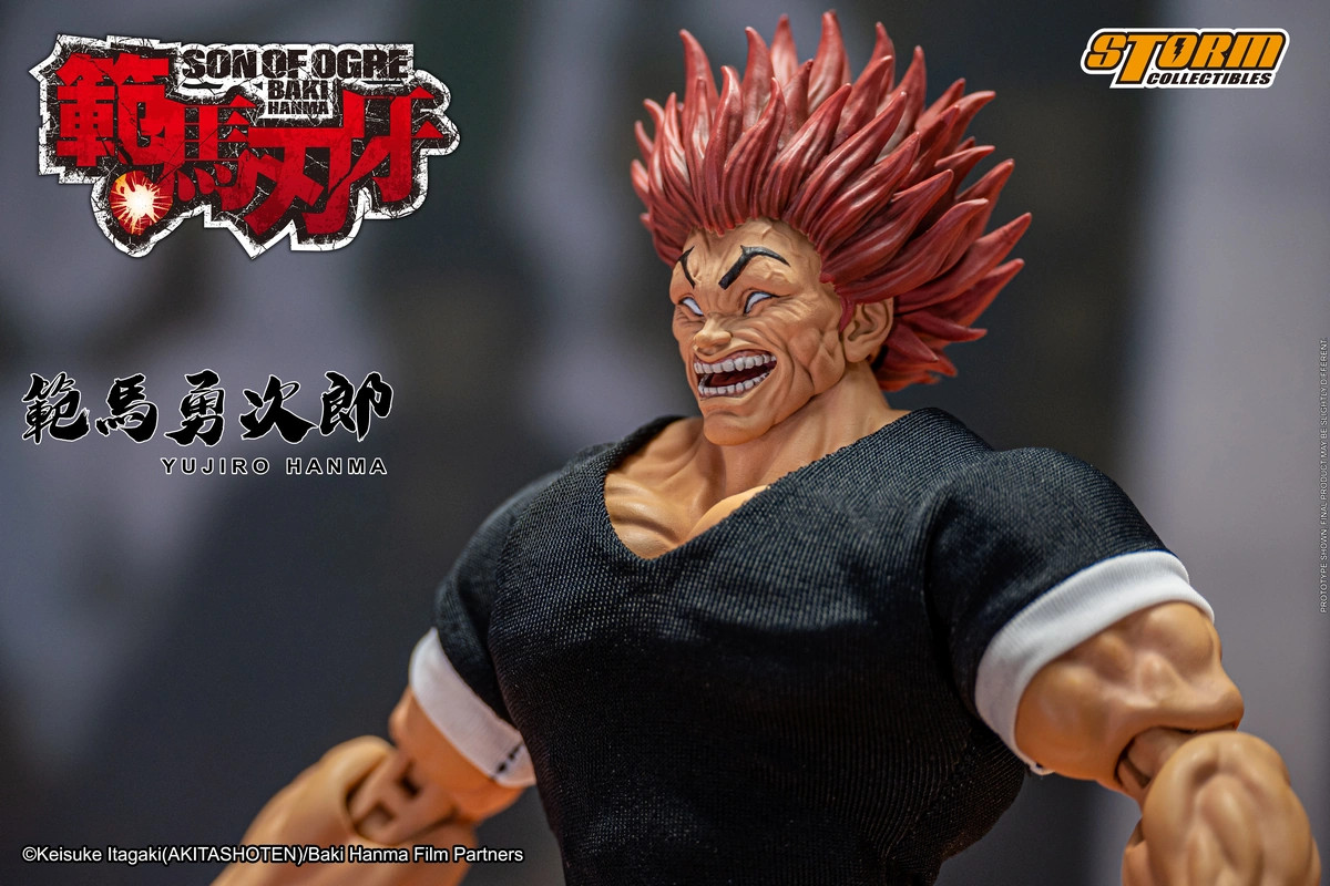 Baki the Grappler Hanma Baki Figure with Box Yujiro Hanma Anime