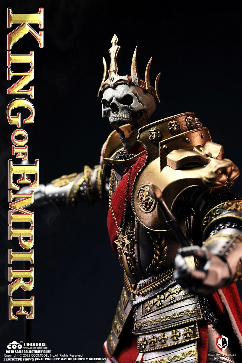 COOModel Nightmare Series - King of Empire (Standard Alloy Version) 1/6  Scale Action Figure NS016