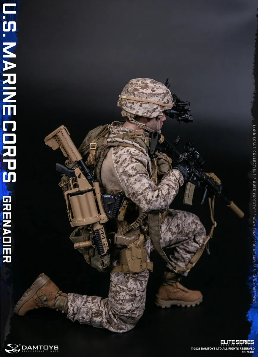 DAMTOYS U.S. Marine Corps Grenadier 78101