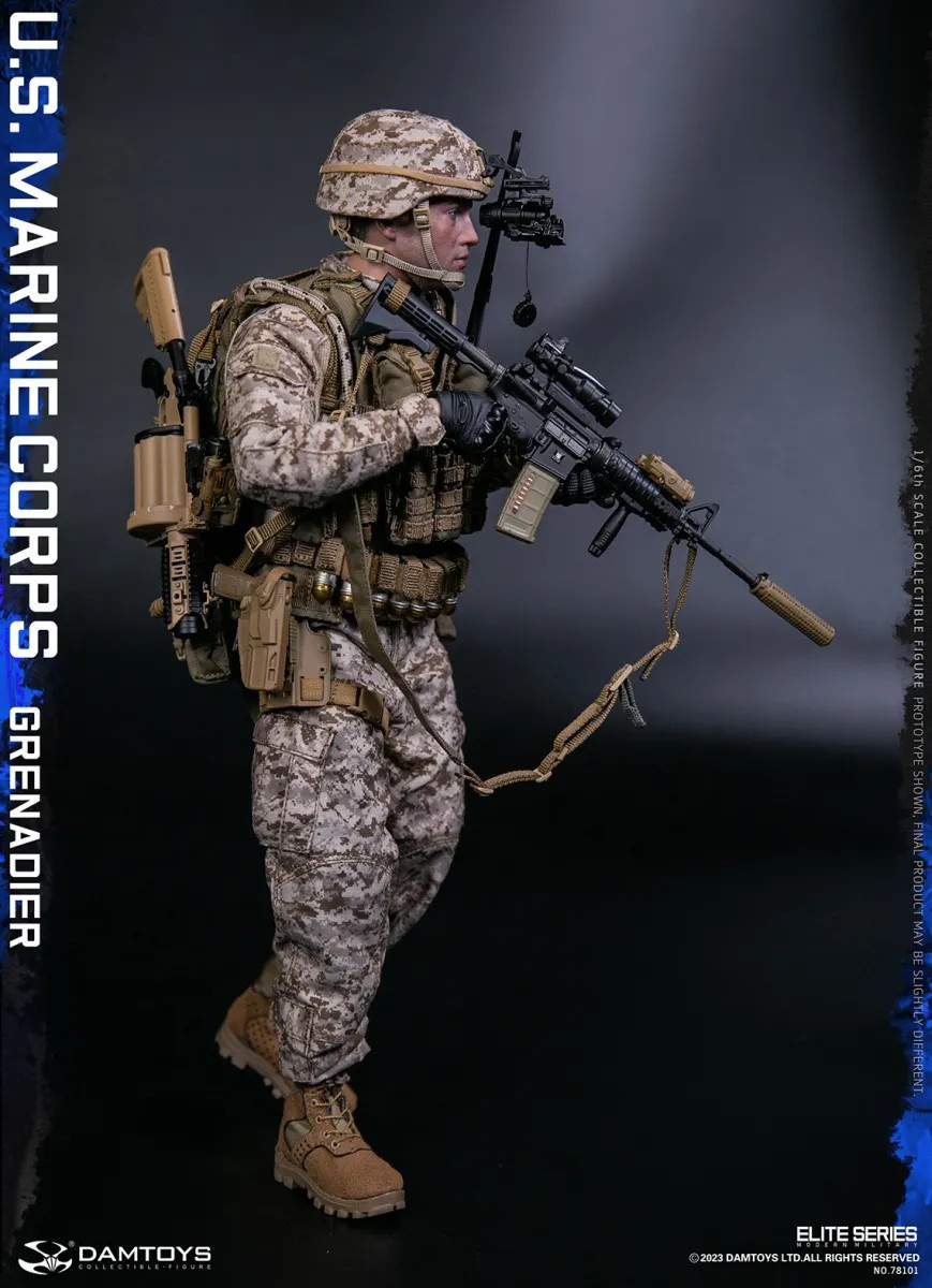 DAMTOYS U.S. Marine Corps Grenadier 78101