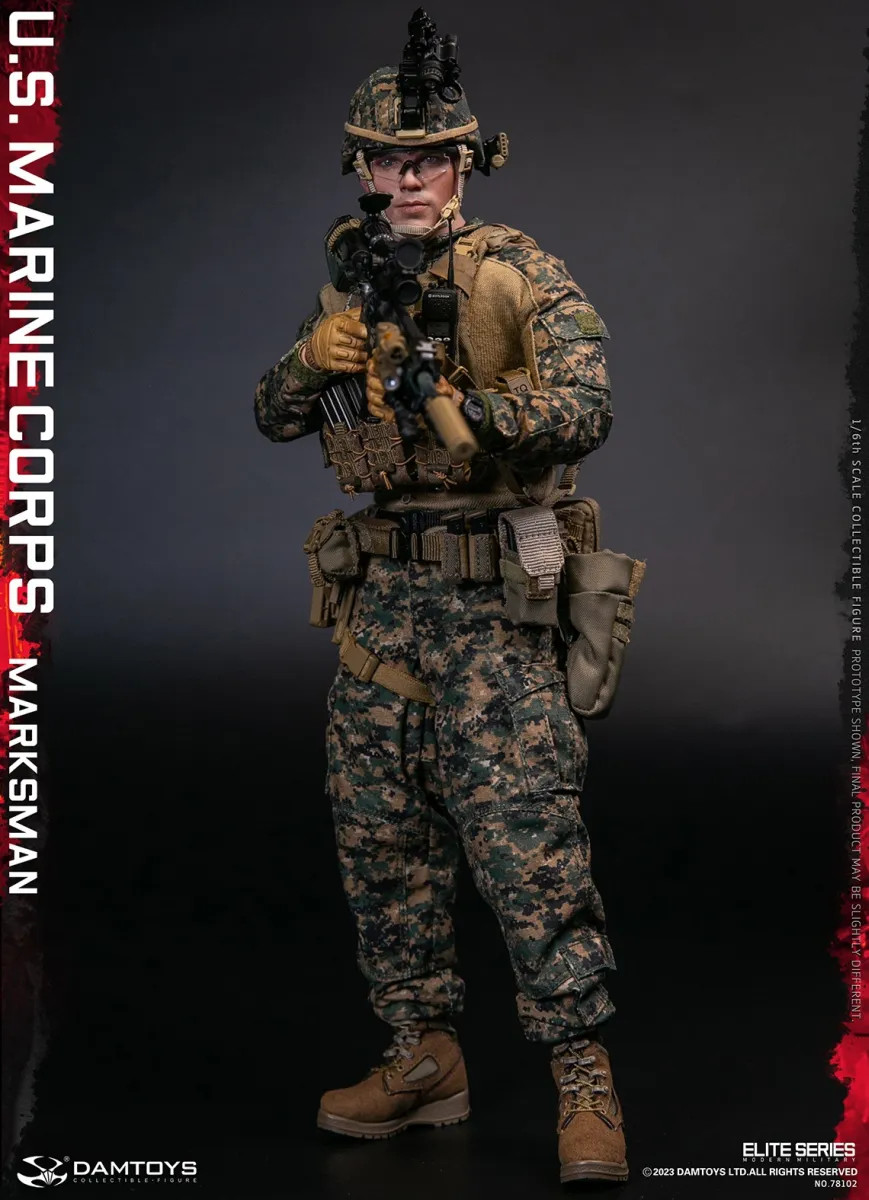 DAMTOYS U.S. Marine Corps Marksman 78102