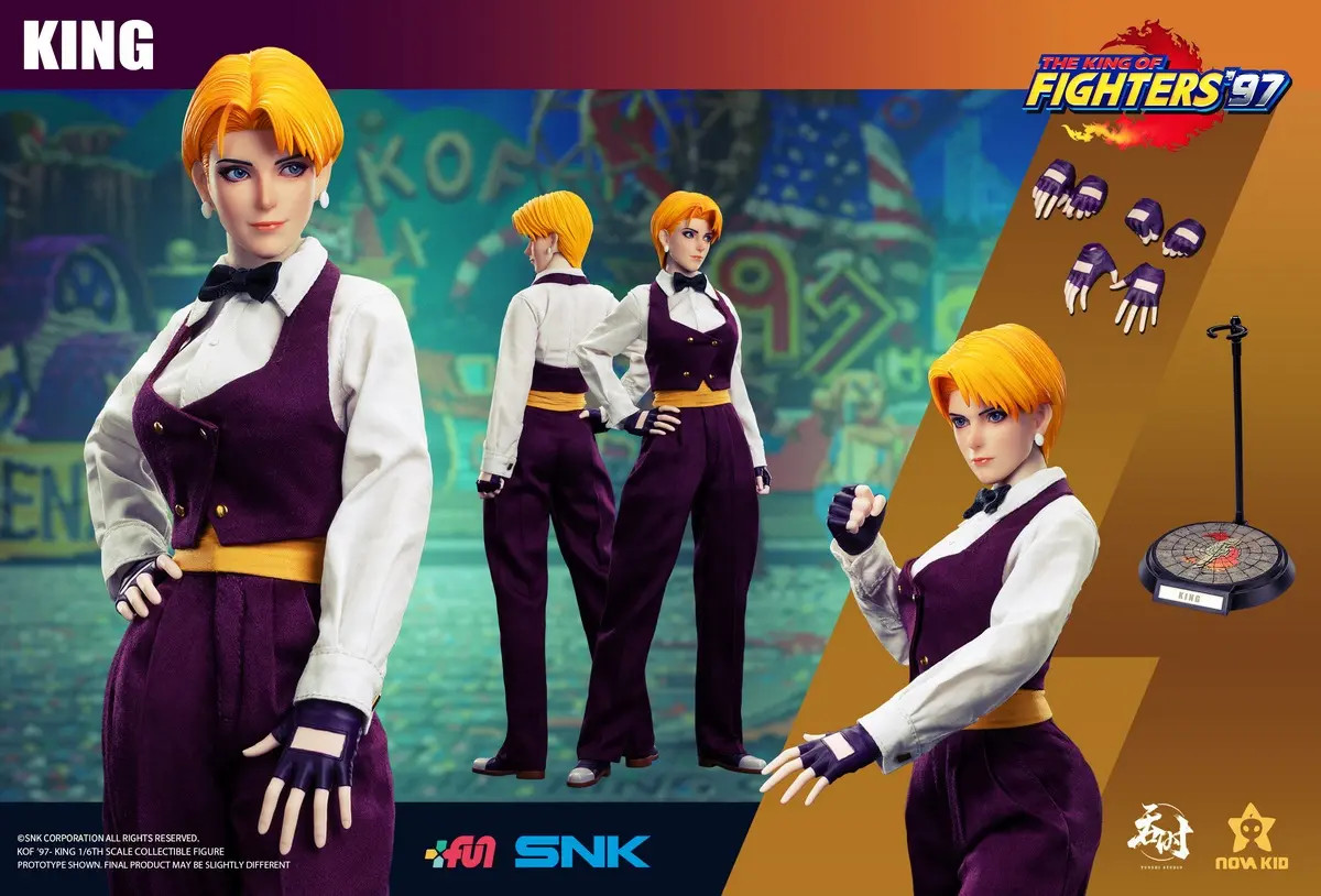 SNK GLOBAL on X: The TUNSHI STUDIO THE KING OF FIGHTERS '97 BLUE