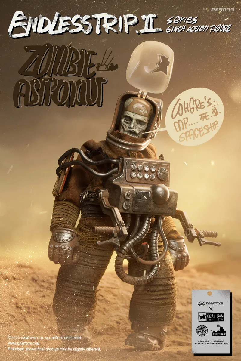 DAMTOYS X CoalDog Endless Trip II Zombie Astronaut 1/12 Scale Action Figure  PES033