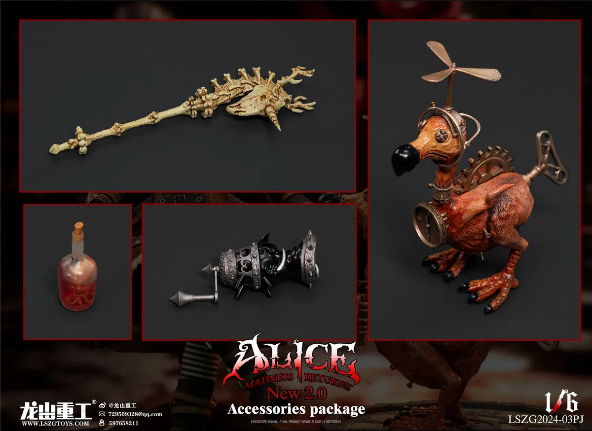 LongShanJinShu Alice Madness Returns 2.0 Accessories Pack LSZG2024-03PJ