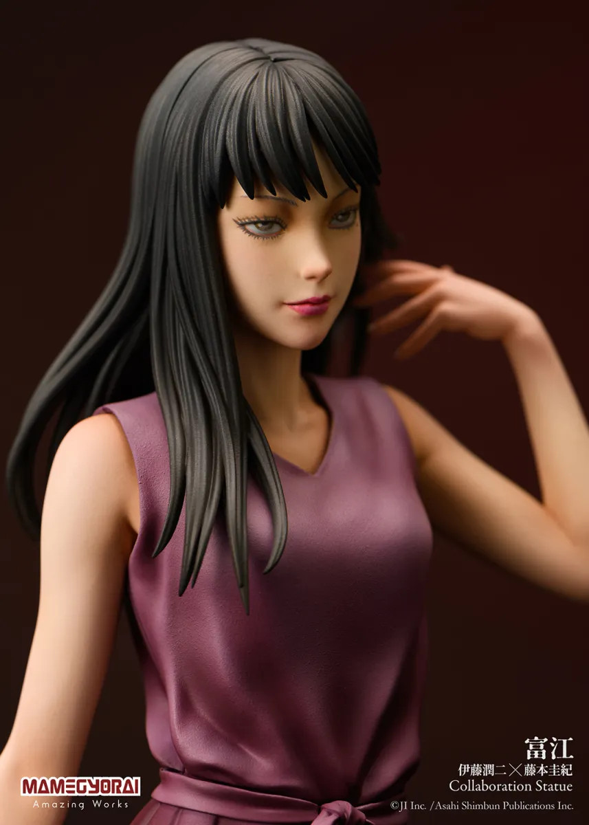Mamegyorai Junji Ito x Yoshiki Fujimoto Tomie Statue