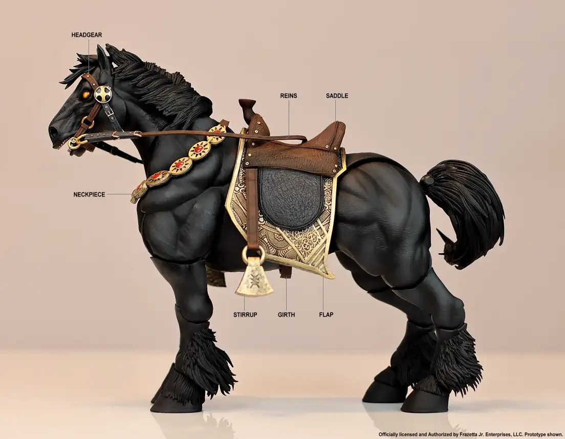 Executive Replicas Frank Frazetta's Death Dealer & Steed