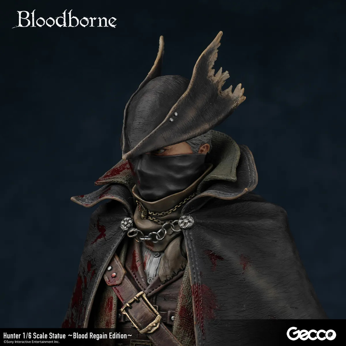 Gecco Bloodborne Hunter Statue Blood Regain Edition