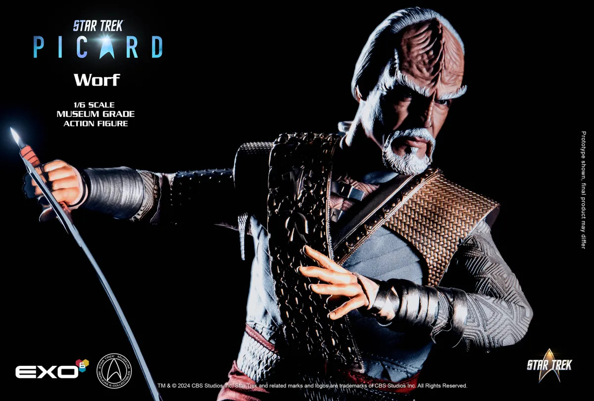 EXO-6 Star Trek: Picard Worf 1/6 Scale Action Figure