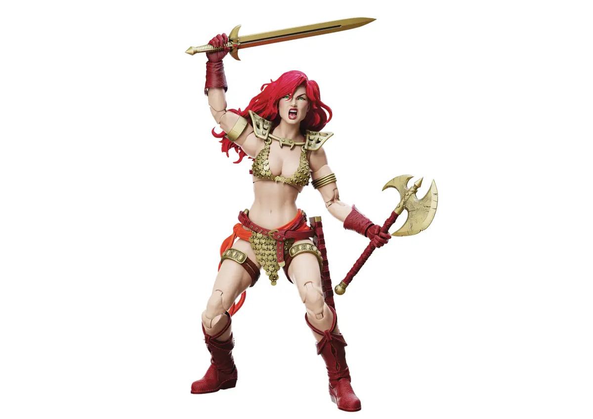 Boss Fight Epic H.A.C.K.S. Red Sonja Red and Gold Ver
