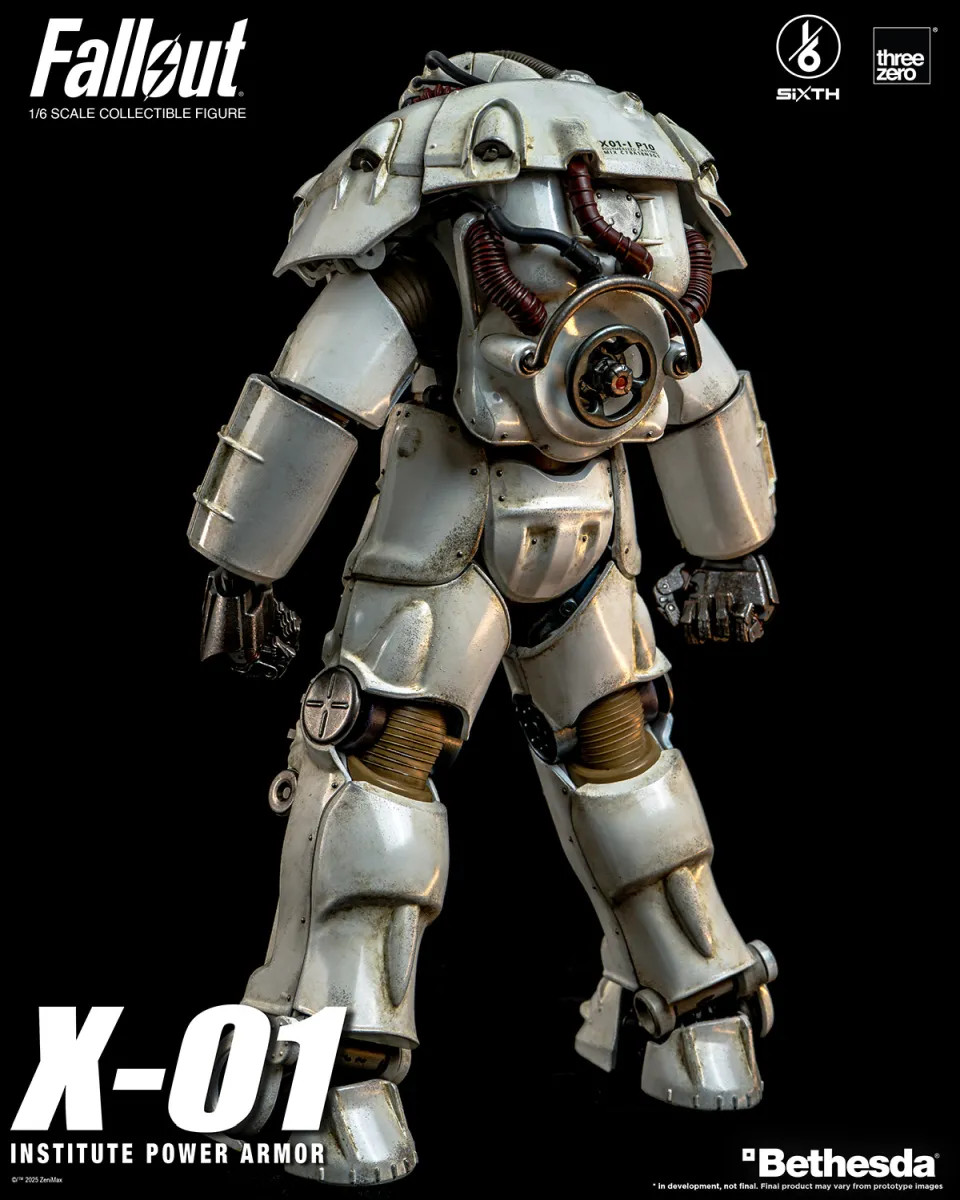 ThreeZero Fallout： X-01 Power Armor 1:6スケール コレクションフィギュア マルチカラー Amazon.co.jp: ThreeZero フォールアウト:X-01 パワーアーマー