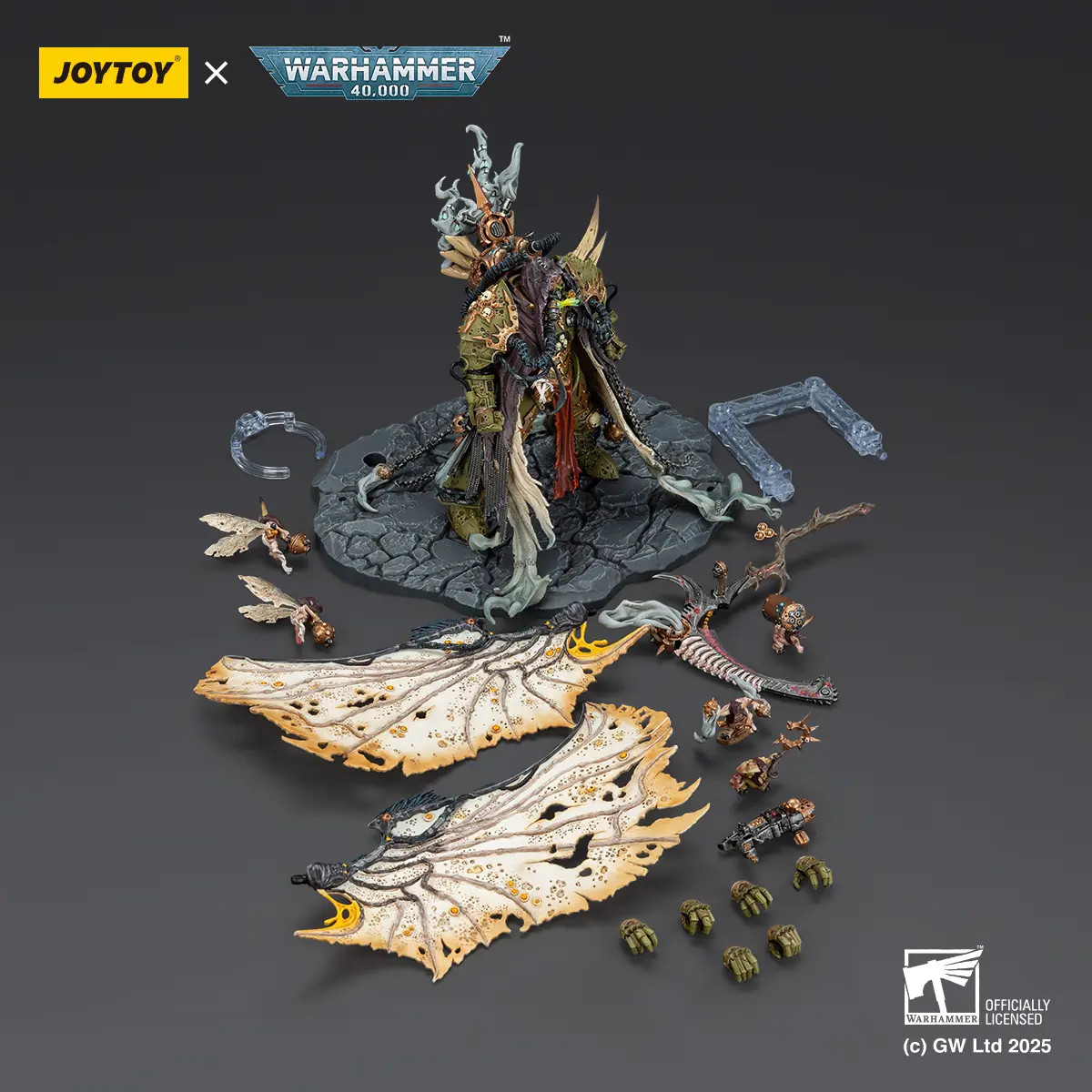 JOYTOY Warhammer 40K Mortarion Daemon Primarch of Nurgle
