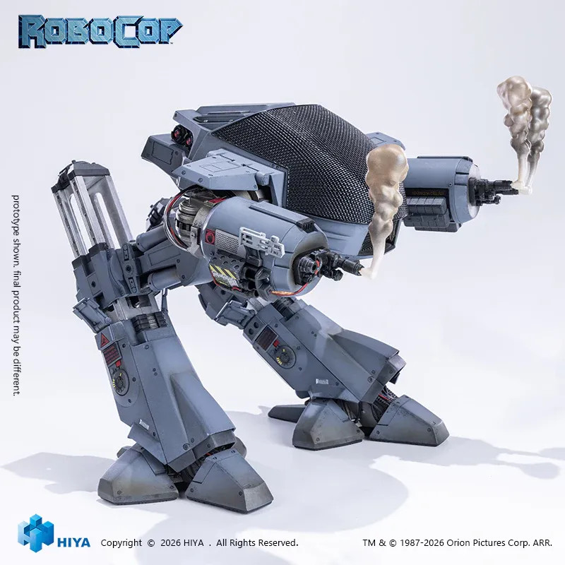 HIYA Toys ED‑209 Robocop 1/12 Figure HobbyGalaxy.com
