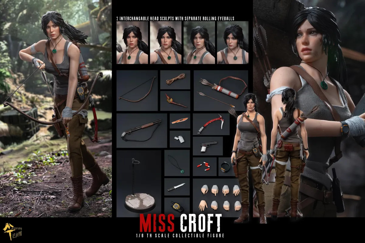 Pre-Order MTTOYS MT022 Miss Croft 1/6 HobbyGalaxy