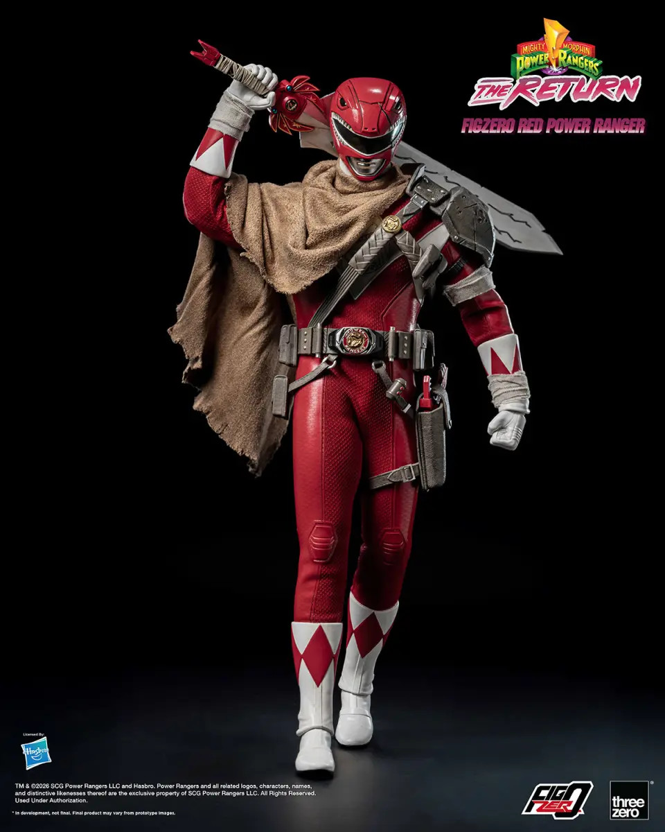 Threezero Zeo Red Ranger 1/6 Preorder | HobbyGalaxy.com