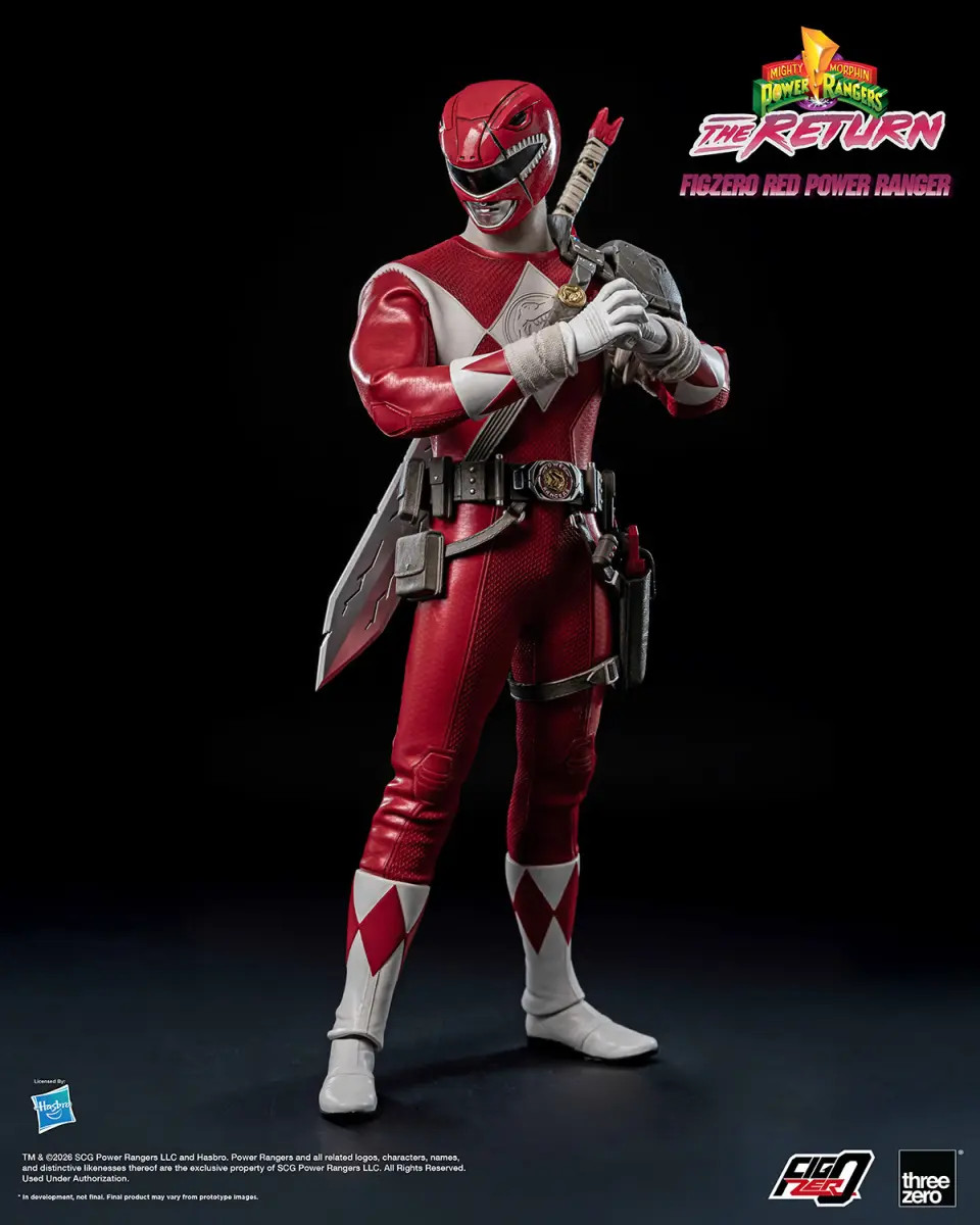 Threezero Zeo Red Ranger 1/6 Preorder | HobbyGalaxy.com