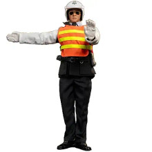 Warrior Model Hong Kong Traffic Officer Zhou Sir SN010