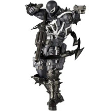 REVOLTECH AGENT VENOM フィギュア Kaiyodo Revoltech Amazing Yamaguchi Agent Venom