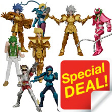 Blokees Saint Seiya Gold Saints Vol. 4 PDQ Set of 9 Pre-order