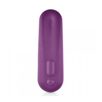 Jimmyjane Form 1 Luxury Rechargeable Bullet Vibrator With Remote Control (Plum)