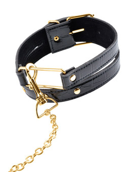 Pipedream Fetish Fantasy Gold Collar & Leash