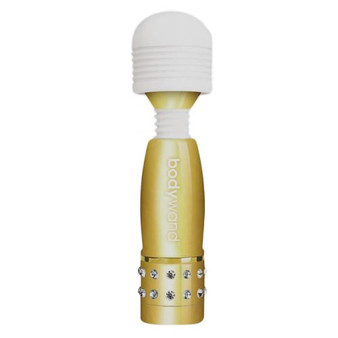 BodyWand Mini Vibrating Magic Wand (Gold)