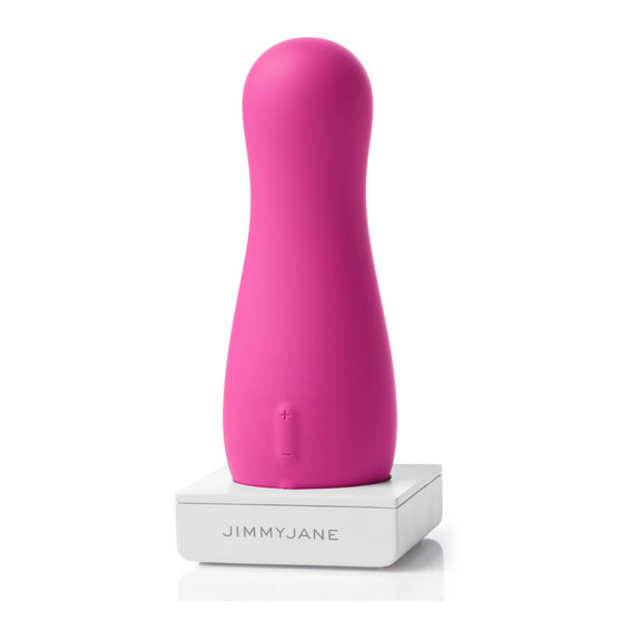 Jimmyjane Form 4 Luxury Rechargeable G-Spot Vibrator (Pink)