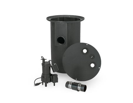 Pentair Flotec FP400C 4/10 HP Sewage Pump System - Efficient Waste Management Solution