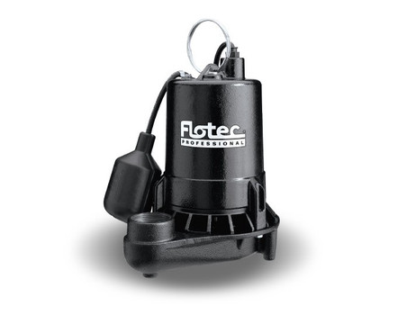 Pentair Flotec Professional Series Sump Pump - 1/2 HP, Tethered Switch