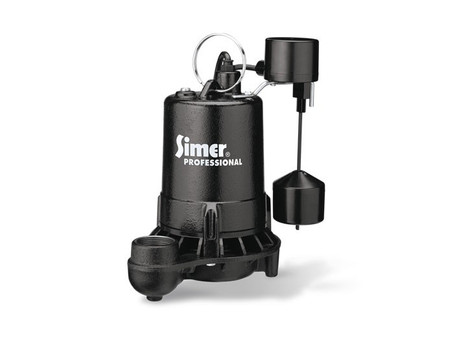 Pentair Simer 5955: Pro-Grade 1/2 HP Sump Pump for Effective Water Handling