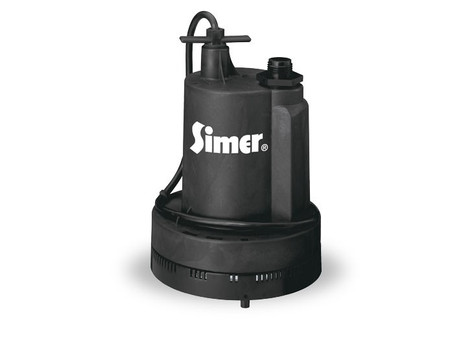 Pentair Simer 2355-04: 1/3 HP Submersible Utility Pump for Versatile Use