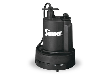 Pentair Simer 2305-04: Thermoplastic Submersible Pump for Utilities