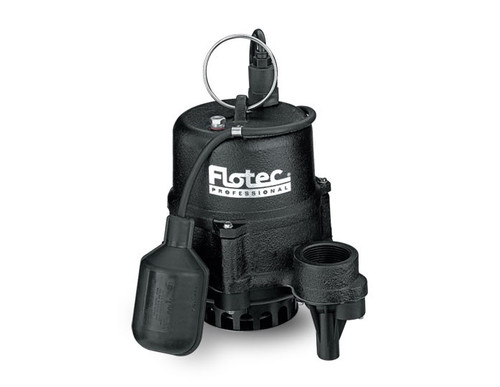 Pentair Flotec E3305TLT 1/3 HP Submersible Effluent Pump