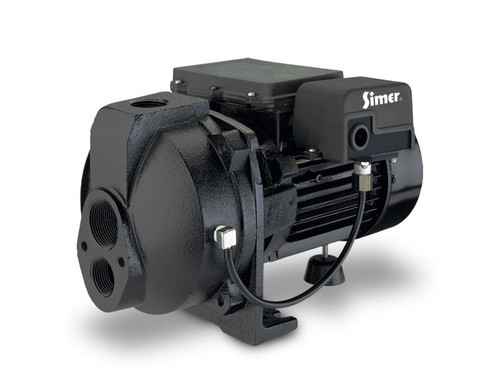 Pentair Simer 3205C: 1/2 HP Cast Iron Well Pump for Deep Water Access