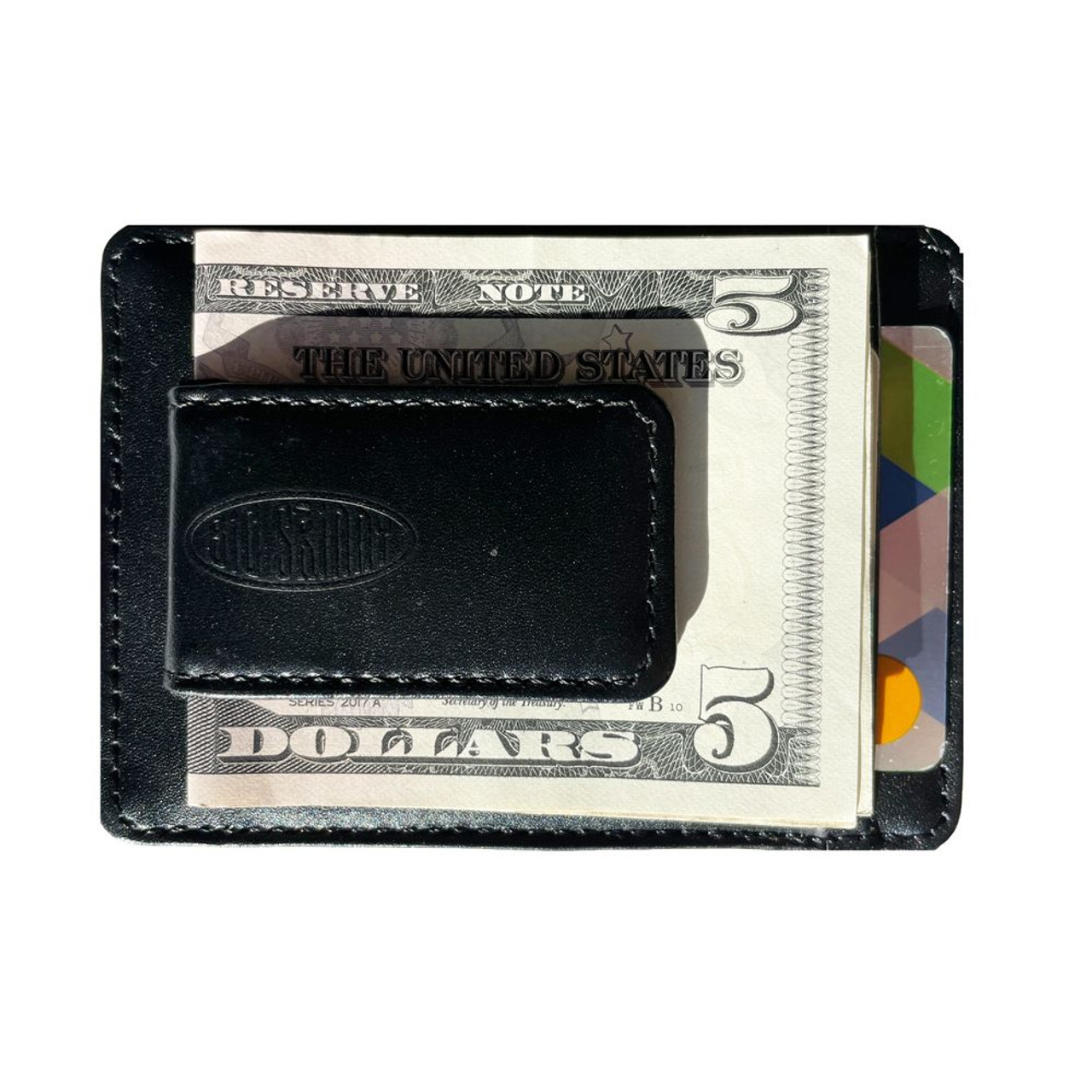 Leather Magnetic Money Clip