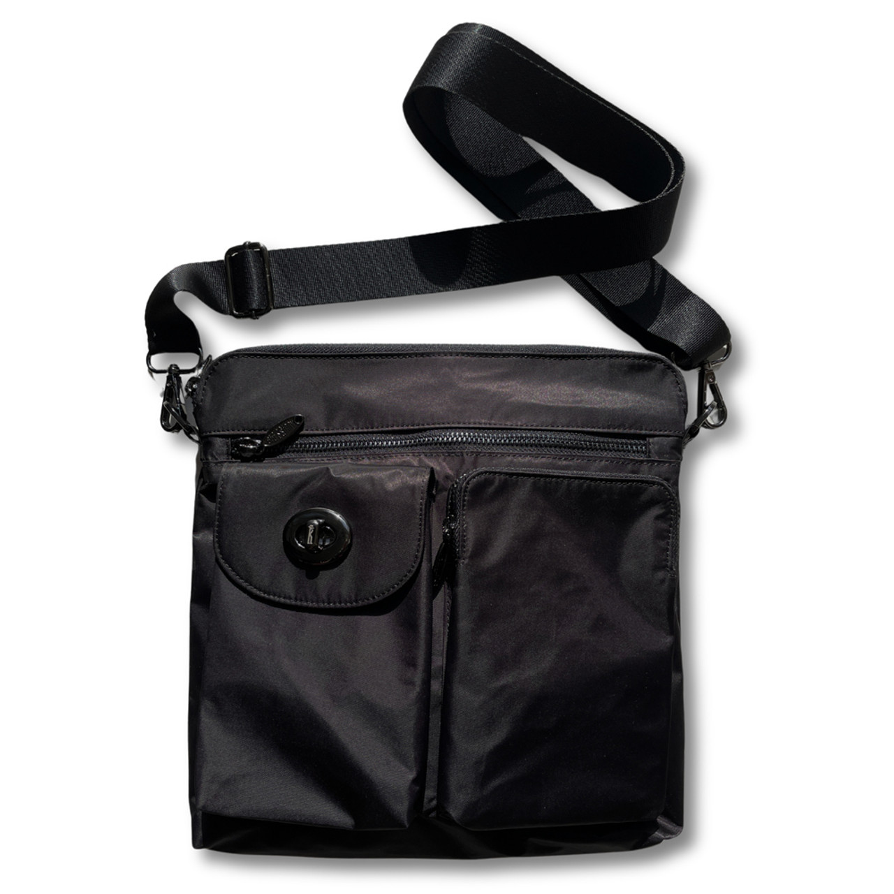 ◆Discovery EXPEDITION◆ Outdoor Medium Crossbody Bag BLACK Expedition Crossbody Bag