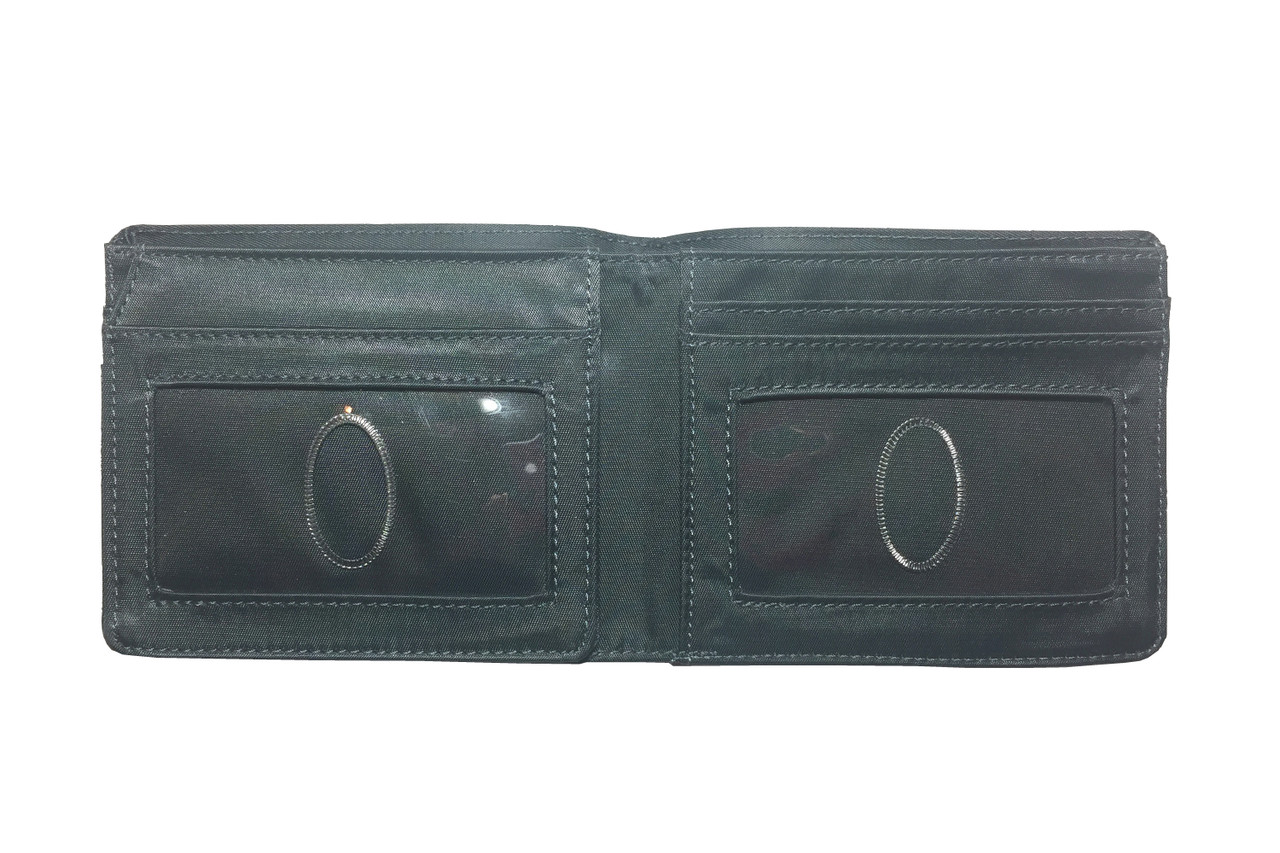 Big Skinny Men's Leather L-Shape Wallet - Black, Ultra Thin, Holds 25+ Cards & Cash, Rounded Corners