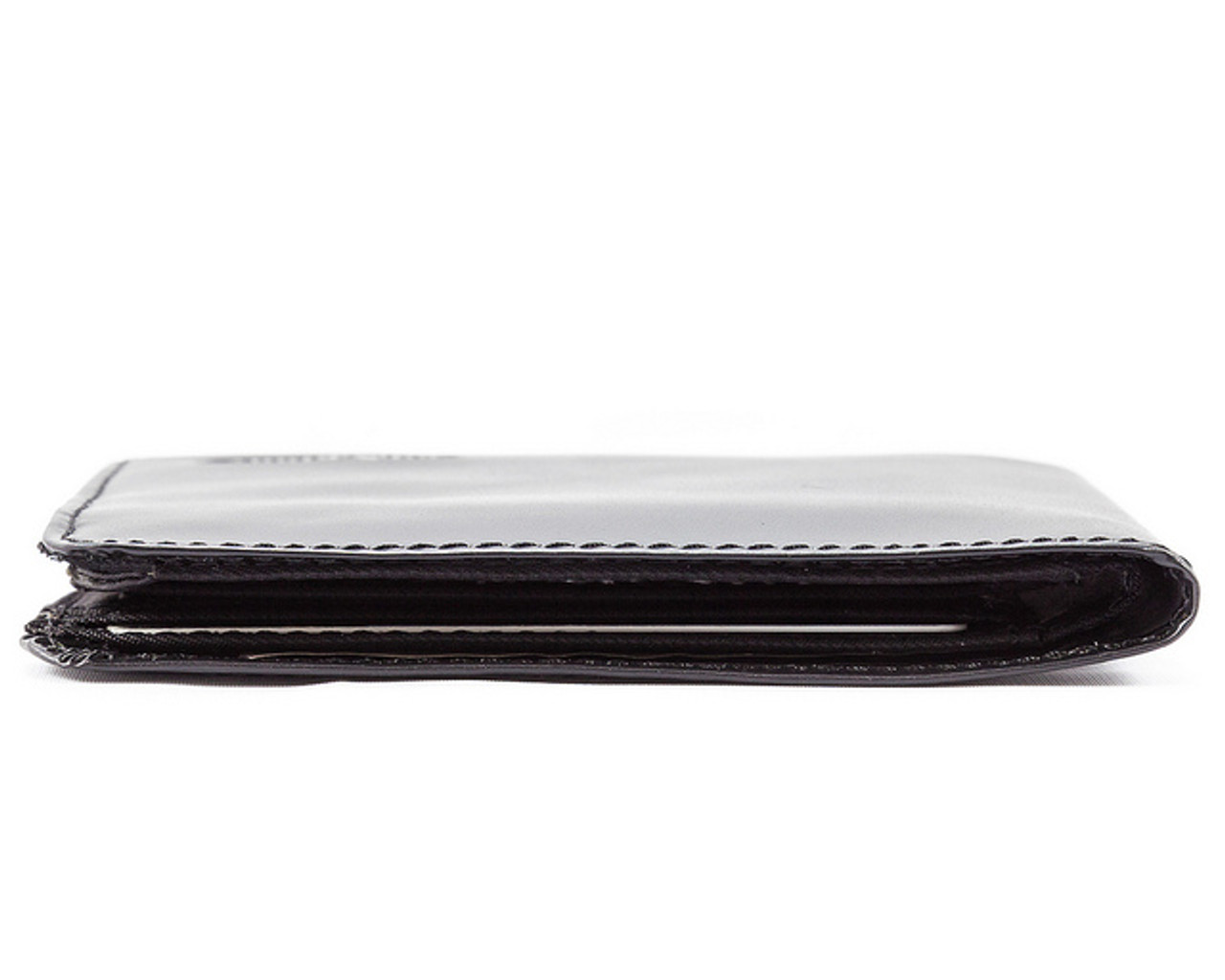 Leather Hybrid L-Shape Wallet - Big Skinny