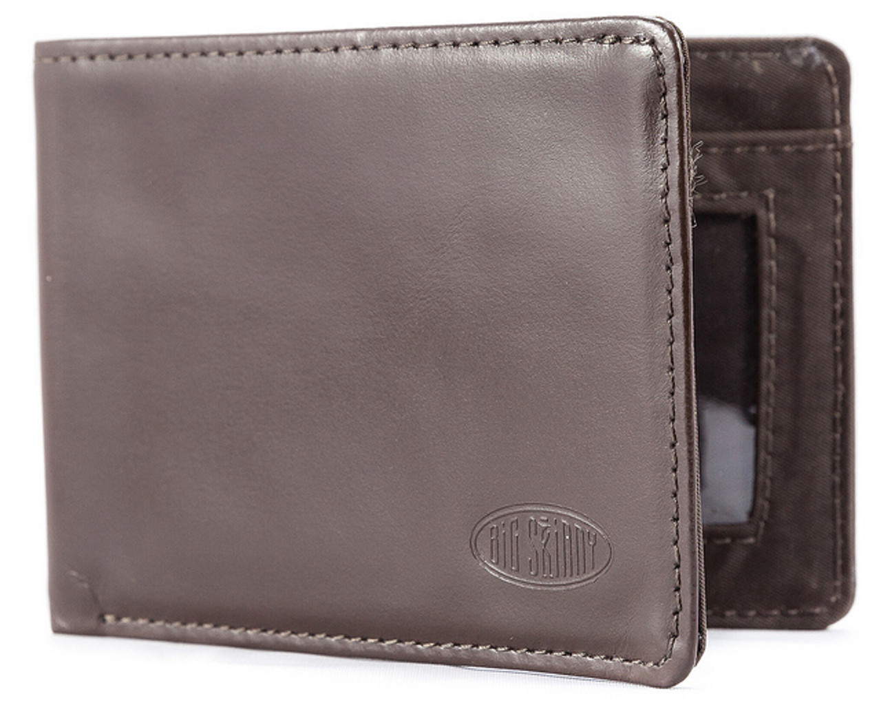 Leather Hybrid L-Shape Wallet - Big Skinny